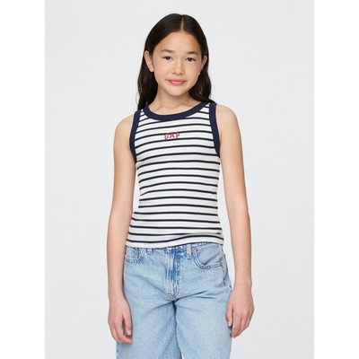 GAP Детски ребрест потник с лого GAP GAP | Sin | Момичешки | 104/110