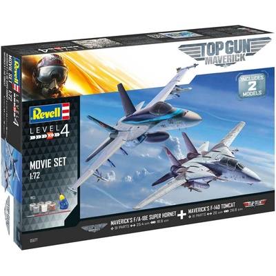Revell Gift-Set 05677 Top Gun 2 Movie Set 1:72