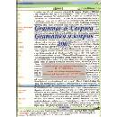 Grammar a Corpora