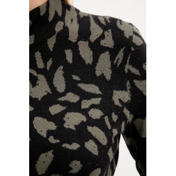 Joseph Ribkoff Пуловер с коприна Joseph Ribkoff в черно с ниско поло 253912 (253912)