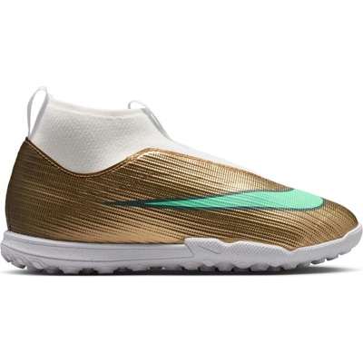 Nike JR MERCURIAL SUPERFLY 11 ACADEMY KM TF Hnedá Biela Tyrkysová