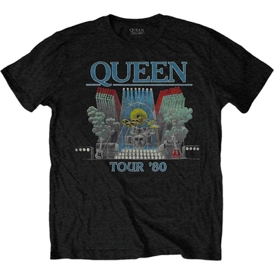 Queen Tour '80 Black XL Риза (QUTS29MB04)