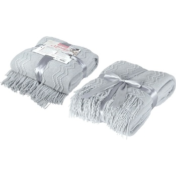 Dilios Плетено одеяло Dilios - Мерилин, 130 x 170 cm, сивo (1000019373)