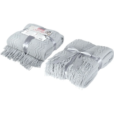 Dilios Плетено одеяло Dilios - Мерилин, 130 x 170 cm, сивo (1000019373)