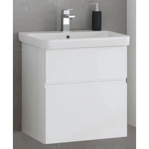 Kolpa San Комплект стенен шкаф и мивка KolpaSan Oxana от бял MDF, 60 см (507160)