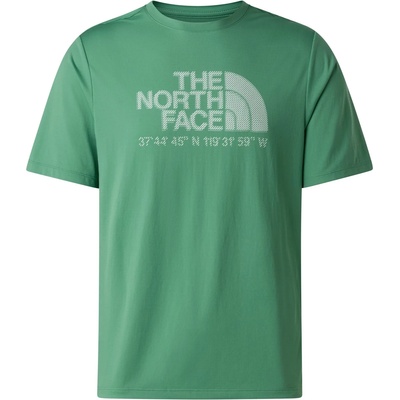 The North Face Мъжка спортна тениска The North Face 24/7 Logo Graphic S/S Tee Sport shirt - Dimmed Algae - размер XL (216-7964-0215)