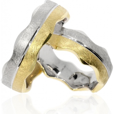 Zlatnictví Helios Zlaté snubní prsteny CE 3547