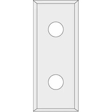 IGM N011 Žiletka tvrdokovová Z2 - 30x12x1,5 UNI_