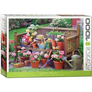 Image 1 of EUROGRAPHICS - Puzzle Garden Bench - 1 000 piese