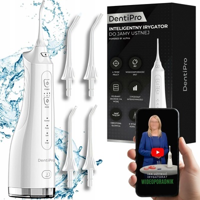 DentiPro SWF-03 bílý + 4 trysky
