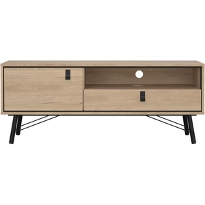Tvilum Маса за телевизор от дъбов декор в естествен цвят 150x60x40 cm Ry - Tvilum (86007hlhl)