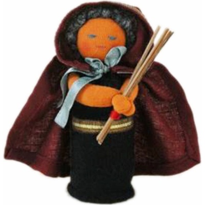 Dolls4Tibet Tibetská bábika čarodejnice 11 cm