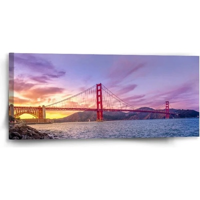 Sablio Obraz Golden Gate 5 - 110x50 cm