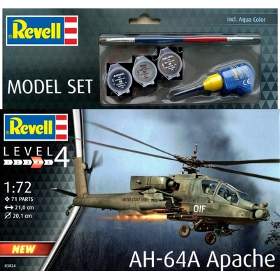 Revell AH-64A Apache Starter Set1:72