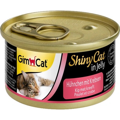 GimCat Shiny Cat kuře s krabem 70 g