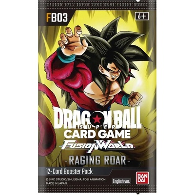 Bandai Dragon Ball Fusion World FB03 Raging Roar Booster