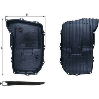 Olejová vaňa automatickej prevodovky MAHLE HX 255 HX 255