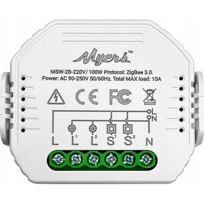 Smart Light Switch MSW-2B-220V/100W ZB