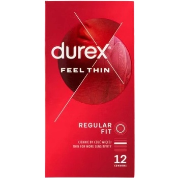Durex Feel Thin Classic - Тънки презервативи (12 бр. )