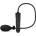 EasyToys Anal Collection Inflatable Dildo with Pump 14, 5cm Black