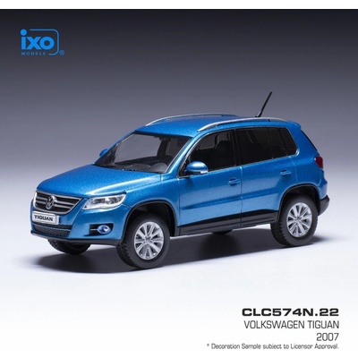 IXO Volkswagen Tiguan 2007 Modrá metalíza 1:43