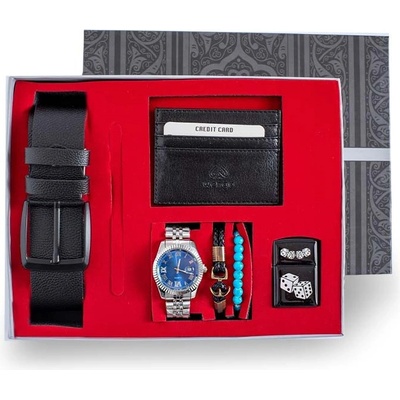 Base Подаръчна кутия за мъже - 20210835834135 (370369_Черно)