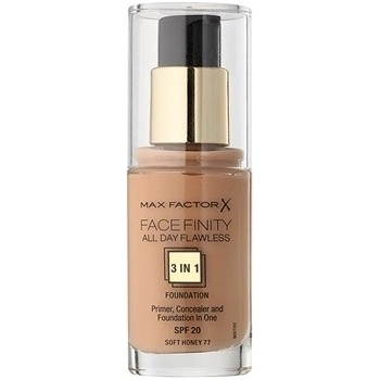Max Factor Facefinity make-up 3v1 77 Soft Honey All Day Flawless 30 ml