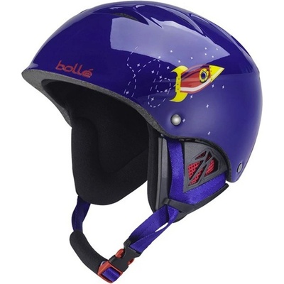 Bollé Ски каска BOLLÉ B-Kid shiny blue-rocket (53-58 cm)