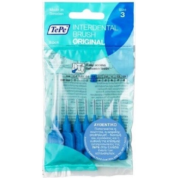 TePe Интердентални четки, Tepe Interdental Brush Original Size 3 0.6 mm 8 pcs