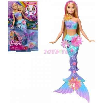Mattel Barbie Kouzelná květinová mořská víla blondýnka – Zboží Dáma Mattel Barbie Kouzelná květinová mořská víla blondýnka – Zboží Dáma