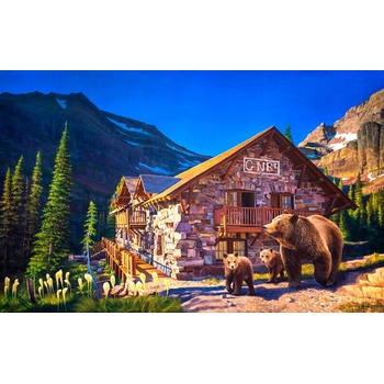 SunsOut - Puzzle No Room for us at the Inn - 550 piese