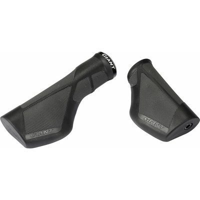 GIANT ERGO MAX LOCK-ON TWIST GRIP BLACK/GRAY