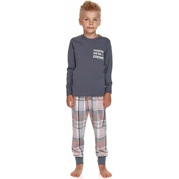 Chlapčenské pyžamo Together tm.sivá