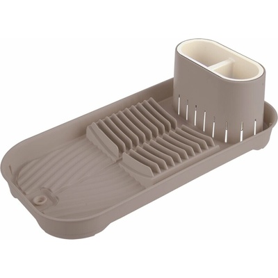 ORION Odkapávač BEIGE Studio 39 x 19,5 x v.11 cm, hnědá, plast