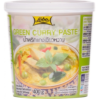 Lobo Pasta zelené kari LOBO 400 g