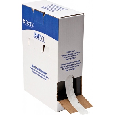 Brady BM-11-427 / 173442, Bulk Self-laminating Vinyl Labels, 12.70 mm x 19.05 mm