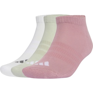 adidas Мъжки спортни чорапи adidas Cushioned Essential Low Cut 3-Pack Sports socks - Magic Mauve / White / Halo Green / Grey Four - размер 40-42 (EU) (207-1482-0715)