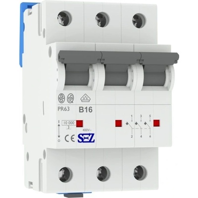 SEZ Krompachy Istič PR63 B 10 A, 10 kA, 400 V, 10 A PR63 B 10A