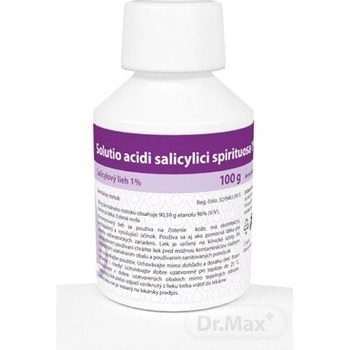 Solutio acidi salicylici spirituosa 1% sol.der.1 x 100 g