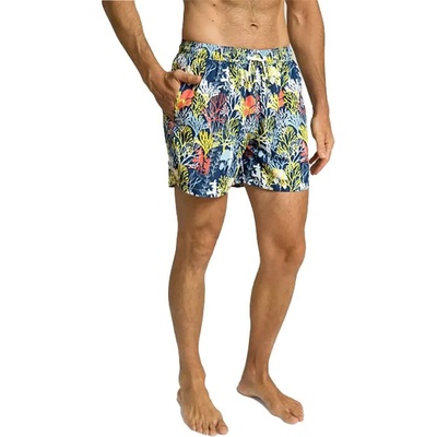 Hackett Бански гащета Hackett Coral swimming shorts - Multicolor (Navy)