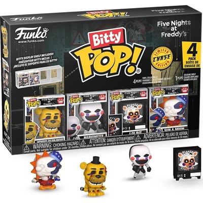 Funko Bitty POP! 4-Pack Five Nights at Freddy's - Springtrap Chase Edition