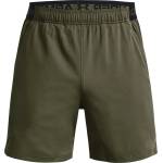Under Armour Мъжки къси панталони Under Armour UA Vanish Woven Mens 6in Shorts - Marine OD Green