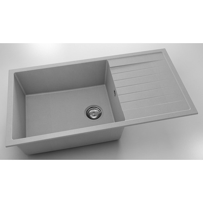 FAT Мивка Vanguard 230, Fat Granite, 1006 Сив, с включен сифон