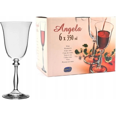 Crystalex Sklenice na víno ANGELA 350ml 6ks