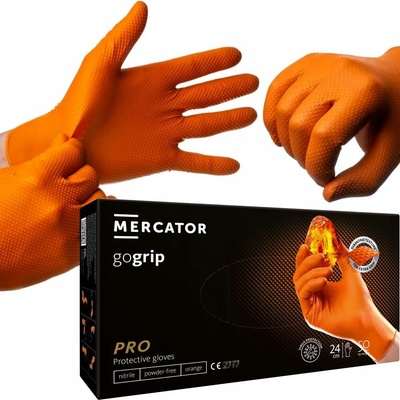 Mercator Medical gogrip jednorázové nitrilové orange 50 ks
