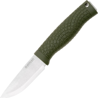 Böker Manufaktur Solingen Bronco Mini CPM3V Green Scandi 121518