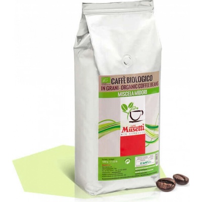 Musetti Midori Organic BIO zrnková 1 kg