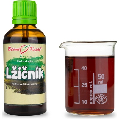 Bylinné kapky Lyžičník bylinné kvapky tinktúra 50 ml