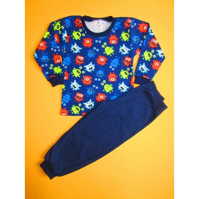 Arex ČR pyžamo jednobarevné kalhoty 1 tm.modré