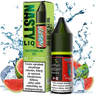 Nasty LIQ Salt Watermelon Ice 10 ml 20 mg